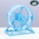 Wheel on a stand for rodents, wheel diameter 12.5 cm, 14 x 3 x 9 cm, blue