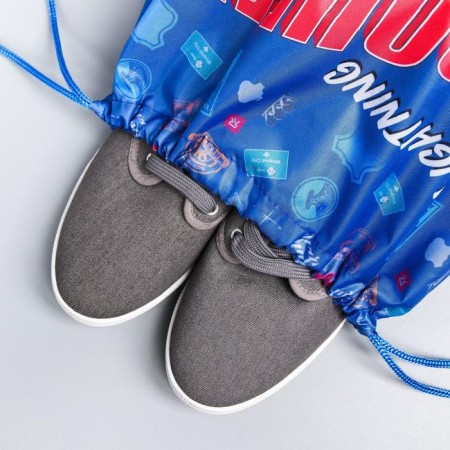 A bag for shoes 420 x 350 mm, car "lightning maccuine" (soft polyester, density 210d)-1
