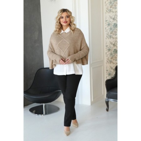 Female jumper, size 62, beige color-10