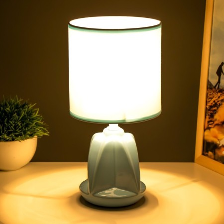 Laura table lamp E14 40W Blue 13x13x26.5 cm Risalux-2