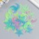 Stage sticker "Stars and months" set 25-29 pcs 19x13 cm