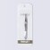 Direct tweezers, narrow, 9 cm, silver color