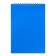 Notepad A5, 60 sheets on the crest, plastic cover, blue