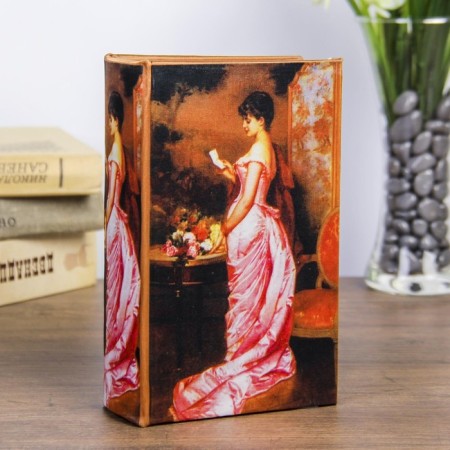 Safe Brush tree "Lady in pink" silk 17x11x5 cm