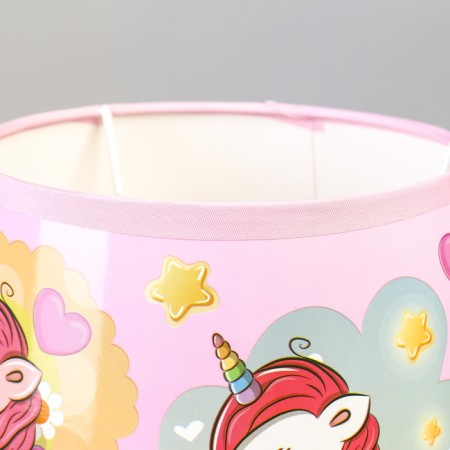 Table lamp "Unicorn" Pink E14 40W 220V 32x20x20 cm Risalux-6