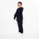 Kids' costume (sweatshirt, trousers) I am laid down, the color is dark blue, height 86 cm