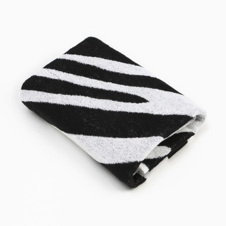 Trick Ethel Trick "Zebra" black, 50x90 cm, 100% cotton, 420 g/m2