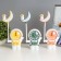 Spinker with the Cosmo clock LED 2W 6000K USB MIX 14x14x20cm Risalux