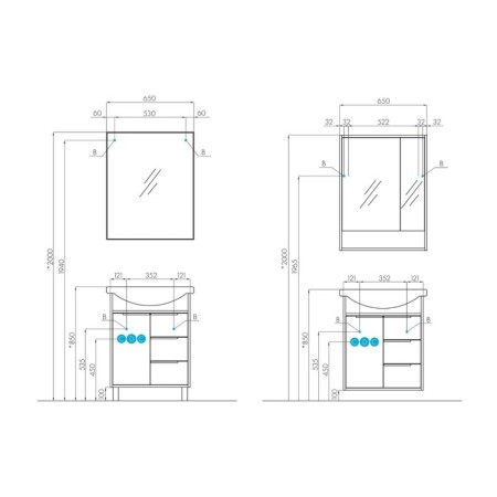 Rico 65 Mirror Aquaton-2