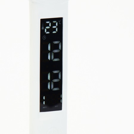 Clock - electronic lamp: calendar, thermometer, organizer, fan, 7 watts, 3 modes, USB-1
