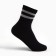 Women's socks, white/gray strip, size 36-39