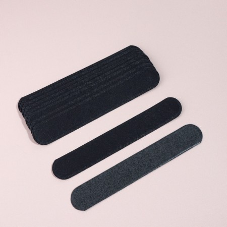 Protective liners from sweat and pollution, set - 10 pcs, on an adhesive base, 24 × 3.7 × 0.1 cm, black color is black-3