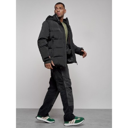 Winter ski ski ski male, size 50, black color-19