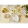 Ethel Elegance tablecloth 150*180 +/- 3cm, cell, pl. 192 g/m2, hl with VGMO