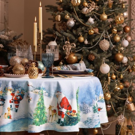 Baby Ethel "Christmas Evening", D = 220 cm, 100% HL, sarzha 190 g/m2-1