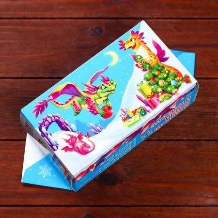 Gift box "Dragon Joy", candy large 9.8 x 7 x 17.8 cm-3