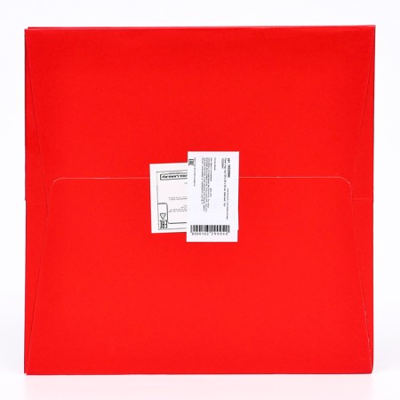 Package for a cake 20 x 20 x 20 cm, red, 1pc-3