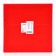 Package for a cake 20 x 20 x 20 cm, red, 1pc