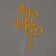 Topper "Happy Birthday", Color Gold