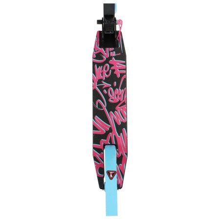 Sugan Graffiti Lux 200, folding, Pu 200 mm wheels, front shock absorber, ABEC 11 Carbon, black color-9