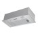 Kitchen hood Homsair Camelia 60, 20 m2, 3 modes, stainless steel