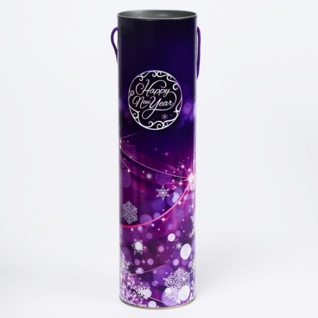 Gift box, Happy New Year tube 92x350mm-1