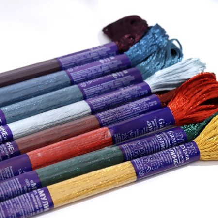 Set of threads of Muline "Celtic motifs", 8 ± 0.5 m, 8 pcs-1