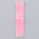 Textile strip "50", 4.6 x 1.1 cm, pink color