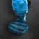 Suspended decor - Blue jay feeder 12x13x24cm