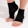 Pediciers, moisturizing, with silicone inserts, 16 × 8.5 cm, One size, black color, black