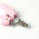 Carrying for claws: Cogerer of the side (hole 8 mm) and a file, pink