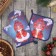 Set of kitchen. Ethel "Matryoshka": 19x19 cm, mittens-capture 20x28 cm, 100% HL