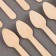 Tablespoons wooden, in the set 12 pcs.