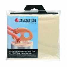 A bag for a double tank for linen Brabantia, 40 l, the color of Ecru