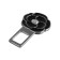 Safety belt, rose, metal belt