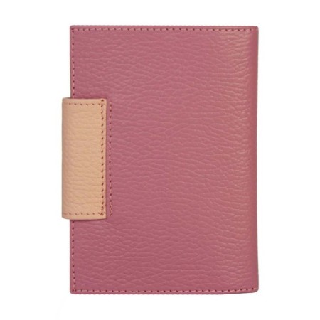 Cover for auto documents on a button, a passport department, pink color-2