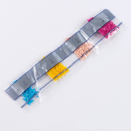 Diamond embroidery with partial filling "Mom", 13.7 × 18.3 cm, cardboard-3