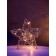 Figure Light "Zvezda", 20x20x4 cm, 15 LED, AAX2 batteries (not in set.), Glows warm white