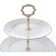 The 2-tier launcher Constance, decor "Silver ears, Platinum layering"