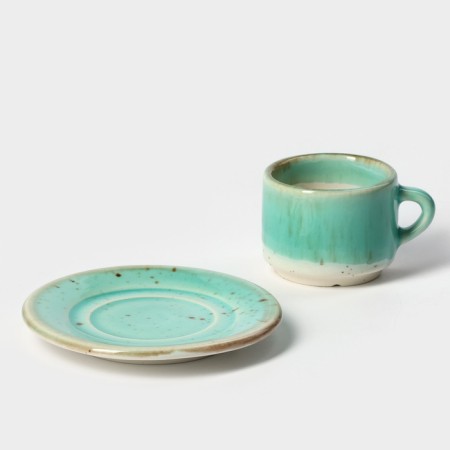 Porcelain Coffee steam Nordic, 80 ml, D = 6 cm-1