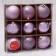 Set of balls Plastic D-8 cm, 9 pcs "Emily Assorted Stars"