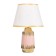 Table lamp "Neva" 1x40W E14 pink/gold 24x24x40cm