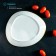 Porcelain dish for feeding Magistro "Cerera", 21 × 18.7 cm, blue color