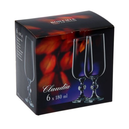 A set of glasses for champagne "Claudia", 180 ml, 6 pcs-2