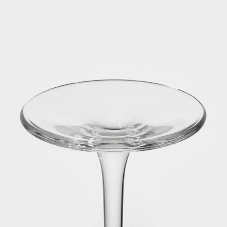 Set of glass glasses Elysia, 220 ml, 4 pcs, golden border-5