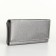 Women's wallet on magnets, silver color