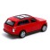 Metal jeep machine, inertial, scale 1:43, red color