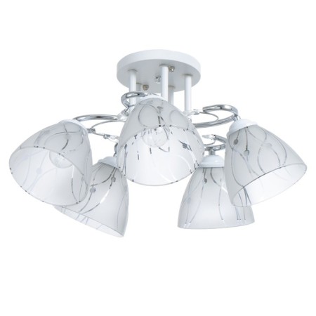 Avtal chandelier 5he27 40W Belo-chromium 58x58x27 cm Bayerlux