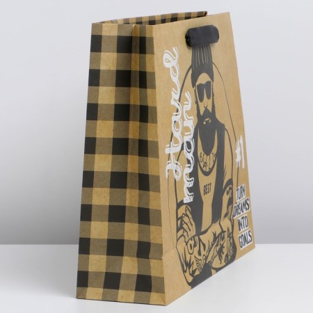 Package Gift Craft horizontal, packaging, Brutal, m 30 x 26 x 9 cm-2