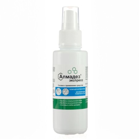 Almadez-Express antiseptic, surfaces disinfection, spray, 100 ml